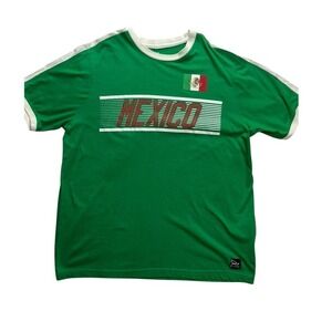 Mitre Mexico National Team Soccer‎ Jersey T Shirt Green XL